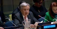 Video still: UN Secretary-General António Guterres on the UN Reform